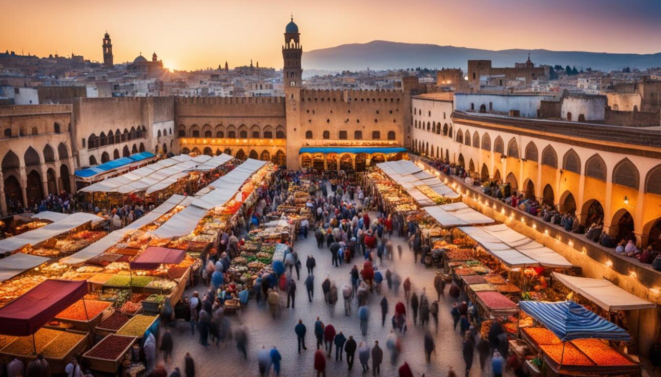 Historical sites in Fez